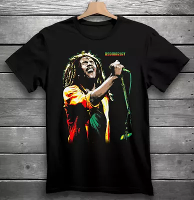 Bob Marley One Love Reggae Band T-Shirt Black S-3XL • $24.99