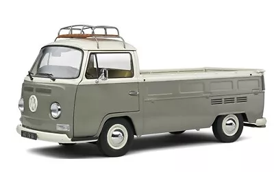 SOLIDO Volkswagen T2 Pick-Up 1968 Grey Scale / Ladder 1/18 SOL1809402 • $51.25