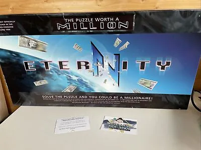 £14.99 • Buy Eternity Puzzle The Puzzle Worth A Million Complete Vintage Rare Board Game VGC