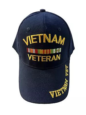 Vietnam Veteran Hat Adjustable Blue Cap New With FREE SHIPPING • $8.99