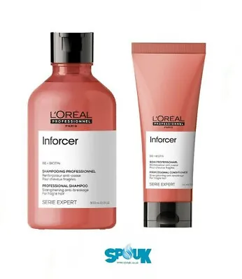 £28.99 • Buy L'Oreal Serie Expert Inforcer Shampoo 300ml & Conditioner 200ml Duo