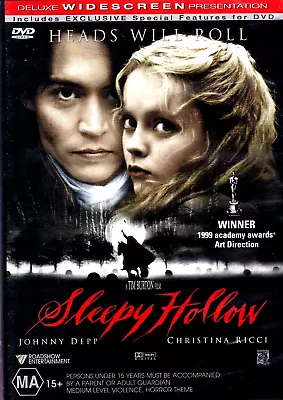$11.99 • Buy Sleepy Hollow : Johnny Depp : NEW DVD : Region 4 : Rare Out Of Print