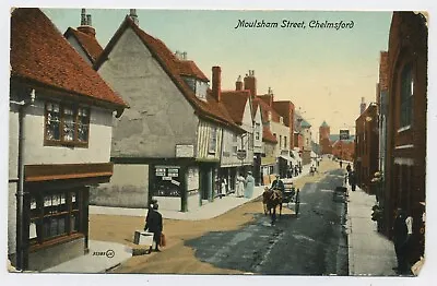 Moulsham Street Chelmsford Essex Vintage Postcard N16 • £3.99