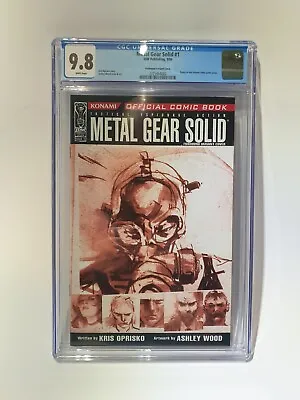 Idw Metal Gear Solid #1 : Foxhound Cover : Ultra Rare : Ashley Wood : Nm Cgc 9.8 • £300