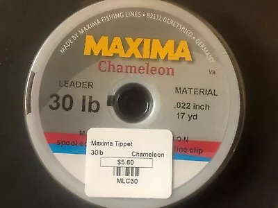 Maxima Chameleon Leader Wheel 30lb • $3.50