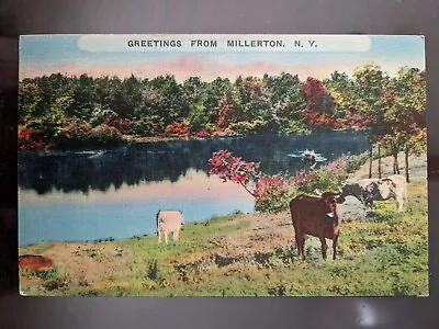 Greetings From Millerton NY - 1940 Rough Edges • $3