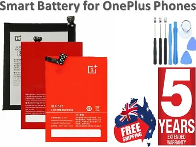 $20.19 • Buy *2022* Battery Replacement For OnePlus 1+ 1 2 3 3T 5 5T 6 6T 7 7T 8 Pro AU Stock