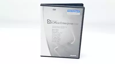 Microsoft Office Enterprise 2007 Home Use Disk + Key • $19.99