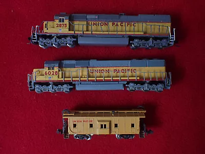 N Scale Union Pacific Locomotive Caboose • $79.50