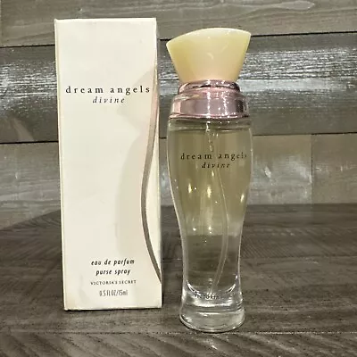 RARE NEW Victoria’s Secret Dream Angels Divine Eau De Parfum PERFUME .5 Oz 15ml • $84.99