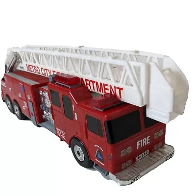 Funrise Fire Truck 1994 22 Inch Firetruck Fire Engine Toy Lights & Sound Vintage • $102.10