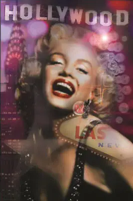 Marilyn Monroe Hollywood Poster 24in X 36in • $13.49