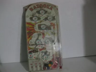Vintage Bazooka Pin Ball Game By Mar Toys • $8.99