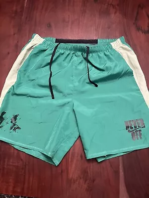 Mens Dri-Fit Wild Run Green Nike Never Off Running Shorts - Size Medium • $9.99