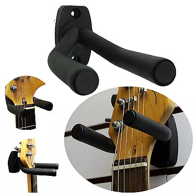 NEW Adjustable Guitar Wall Hanger Violin Wall Mount Hanger Holder Rack Stand Hoo • $6.79