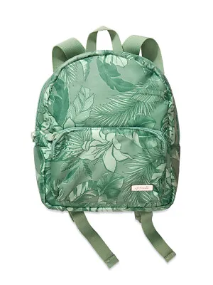 Victoria's Secret Pink Mini Backpack Green Floral NWT • $24.95