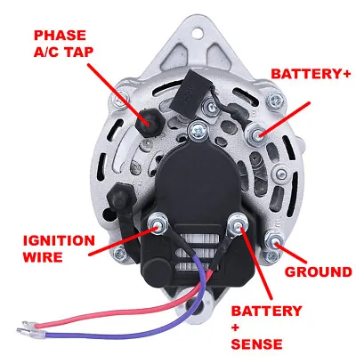 New Alternator Fits Volvo Penta Omc Mando Crusader Apps 18-5966 60050 1926 20054 • $143.04