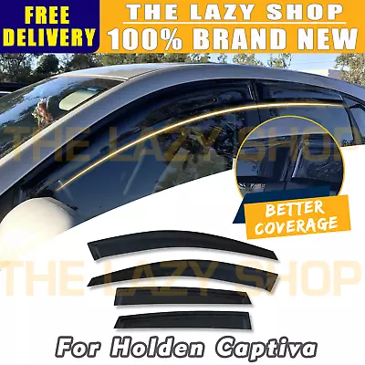 Weather Shields Weathershields For Holden Captiva 2006-2019 Sun Visors • $50.05