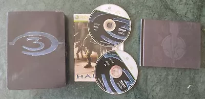 Halo 3 - Collectors Edition - XBOX 360 With Art Book And Extra Disc OK Condition • £5