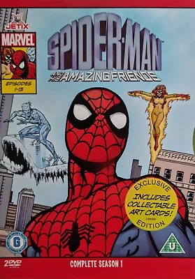 £5.69 • Buy Spider-man And His Amazing Friends Season 1 Episodes 1-13 2 Disc DVD New Sealed