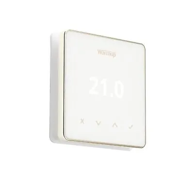 Warmup Element WiFi Light Thermostat - White & Rose Gold (ELM-01-WH-RG) • £70