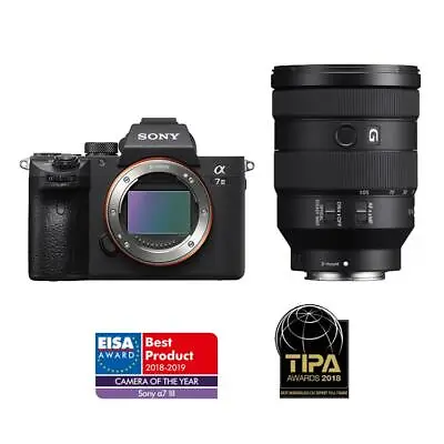 $4483.85 • Buy Sony Alpha A7 MkIII CSC Camera - Body With FE-Mount 24-105mm F4 G SS Lens