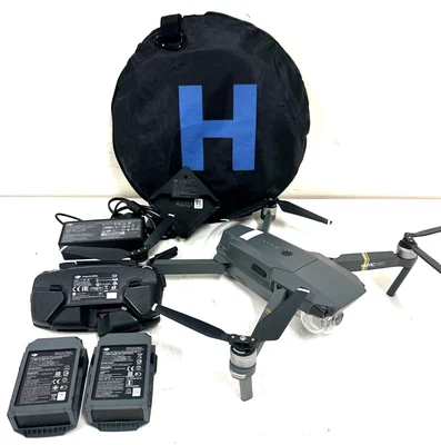 $560 • Buy DJI Mavic PRO Drone  - Grey Video Camera + 2x Batteries + Charger + Controller