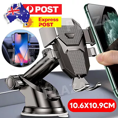 Car Mobile Phone Holder Gravity Dashboard Suction Mount Stand For Universal • $12.45