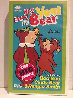 Hey There It's Yogi Bear ~ The Big Movie ~ Hanna Barbera ~ Vhs Video ~ 89 Mins • $29.99