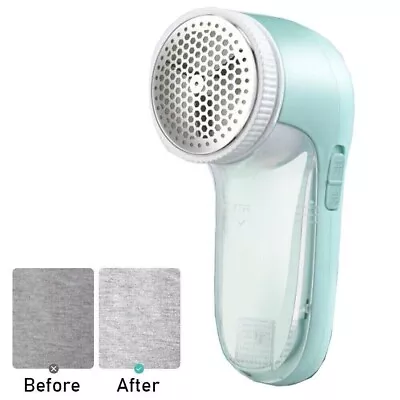 USB Rechargeable Fabric Shaver Electric Defuzzer Lint Bobble Remover For Clothes • £6.45