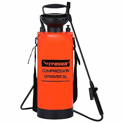 VIVOSUN 0.8/1.3/2 Gallon Lawn Garden Pump Pressure Sprayer Chemical Plant Killer • $29.99