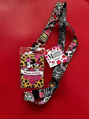 Minnie Mouse And Daisy Lanyard ID Card Holder Disney • $12