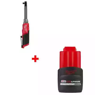 Milwaukee 2569-20 M12 FUEL 3/8  Ratchet W/ 48-11-2425 M12 Battery Pack • $252.80