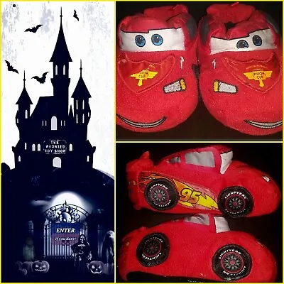 Disney Cars  Lightening McQueen  Boys Slippers Size M (7/8) -READ-  • $68