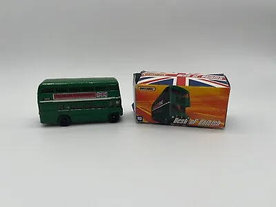 Matchbox Best Of British Double Decker Routemaster Bus With Box 2006 Mattel • $14.95