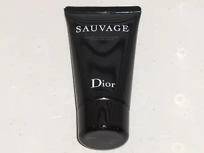 SAUVAGE DIOR Men's After Shave Balm Aftershave Travel Tube 1.7 Oz. 50 Ml NEW • $33.96