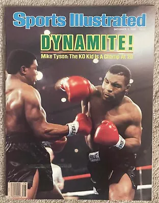 Sports Illustrated 1986 Mike Tyson Dynamite!-the Ko Kid Is Champ At 20-no Label • $99.99