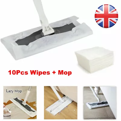£8.69 • Buy Super Wood Tile Laminate Floor Cleaner Static Cleaning Mop With Wet Or Dry Wipes