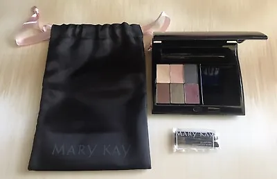 New Filled Mary Kay Magnetic Mirrored Compact W/ Mineral Eye Colors Applicators+ • $31.41