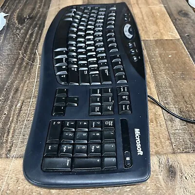 Microsoft Comfort Curve Ergonomic Keyboard 2000 V1.0 1047 KU-0459 - TESTED • $27.99