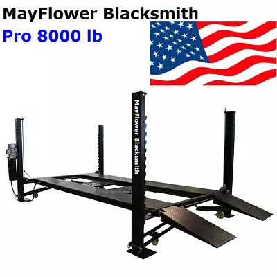 Mayflower Blacksmith Heavy Duty Four Post Lift Car Lift Storage Service Pro 8000 • $3390