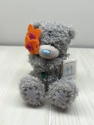 My Blue Nose Friends Me To You Teddy Bear Plush Gray Orange Flowers Booklet • $19.99