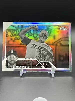 Michael Wacha - 2023 Topps Chrome Update - Negative Refractor SP - Padres • $2.50