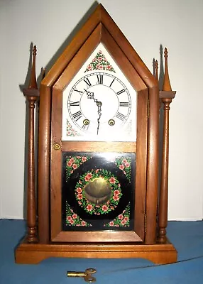 Vintage Jauch Steeple Mantle Clock Made In Western Germany Repair/Part's • $50