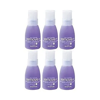 Zoya Nail Polish Remover With Big Flipper 8 Oz. Lot  Of 6 Bottles • $44