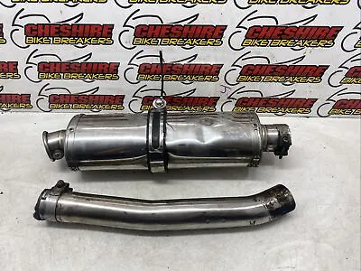 ♻️ Yamaha Yzf-R6 R6 5MT 2001 - 2002 Delkevic Exhaust Silencer Can & Link Pipe • £64.99