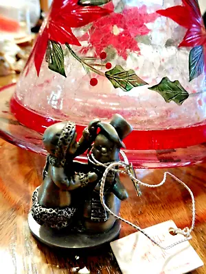 Vintage Holly Hobbie Pewter Figurine With Tag  Christmas Magic  • $12.99