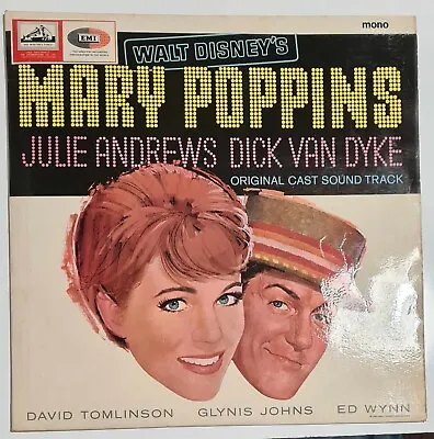 Walt Disney - Mary Poppins 1964 Vinyl LP  CLP 1794 Julie Andrews Dick Van Dyke • £9.50