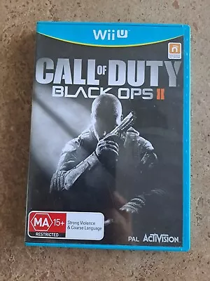 Call Of Duty Black Ops 2 Wiiu Video Game Mint Pal • $17.95