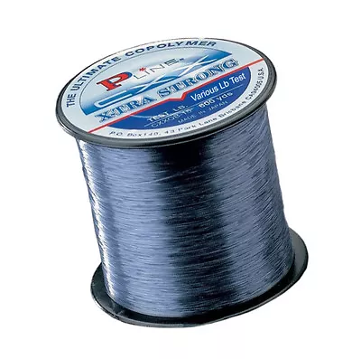 P-Line Cxx Smoke Blue X-Tra Strong Fishing Line 370-600 Yards Select Lb Test • $18.28